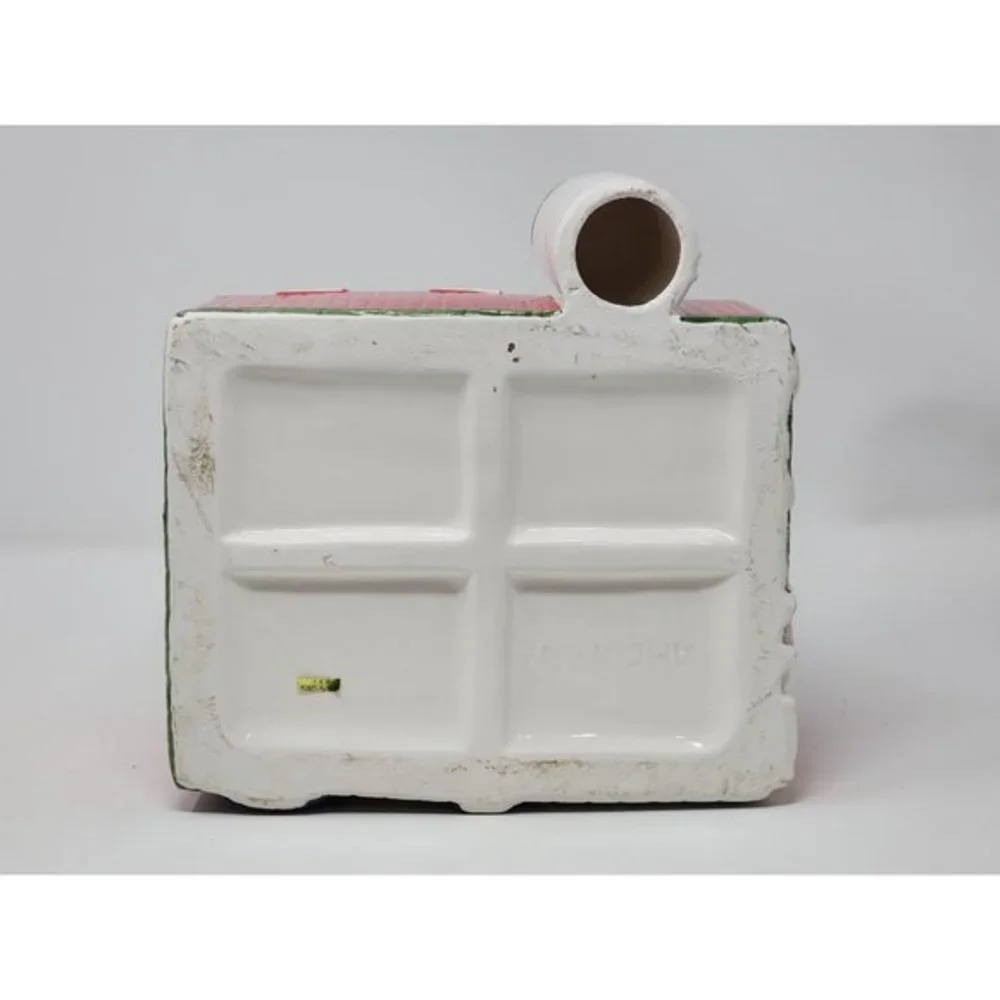 AMC NY‎ NY Red Barn Cookie Jar With Silo Makes Talking Animal Sounds
